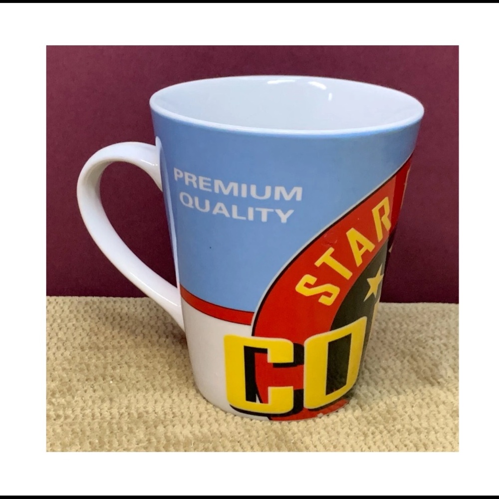 CRACKER BARREL'S STAR BRAND COFFEE [DON'T FIND OFTEN]  LARGE COFFEE CUP/MUG